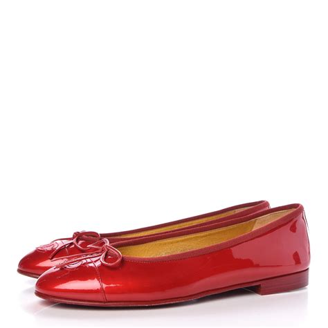 chanel dark red|chanel red shoes.